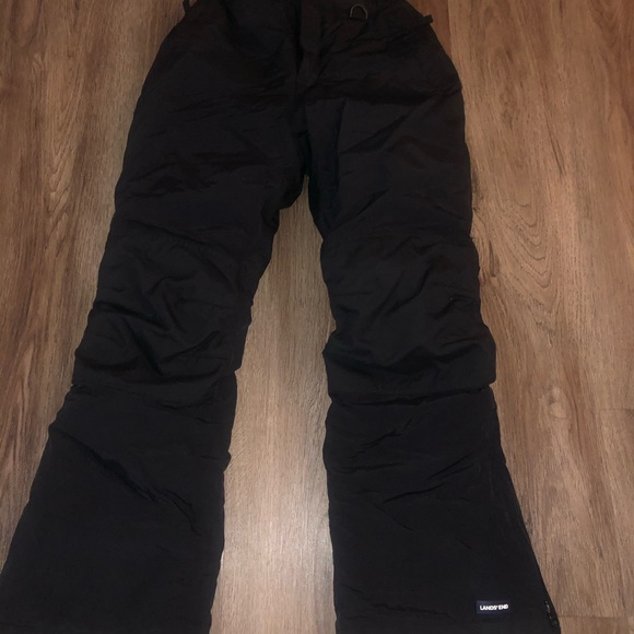 Kids Black Ski Pants - Picture 2 of 6